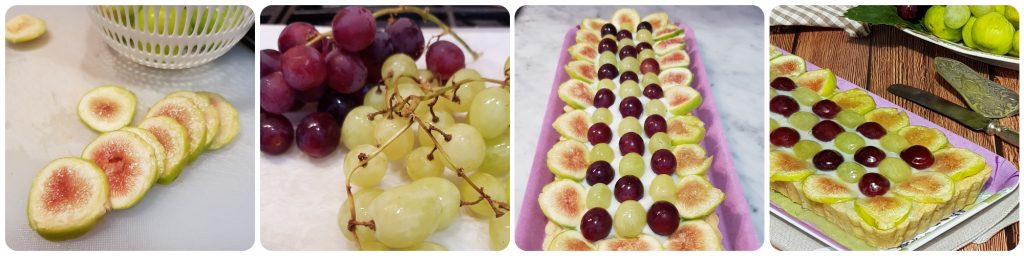 torta de frutas de outono