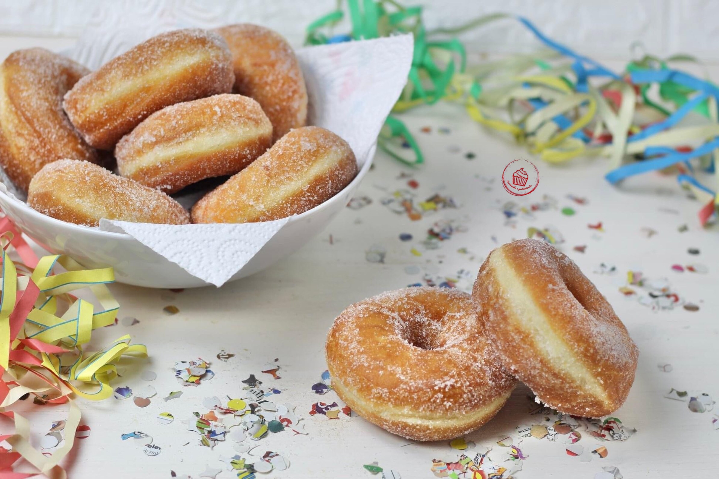 Rosquinhas fofas de carnaval