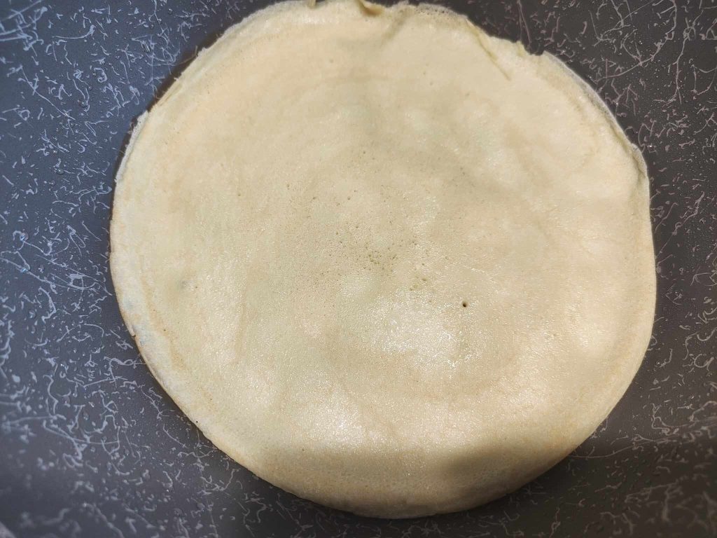 Crepes com farinha de aveia