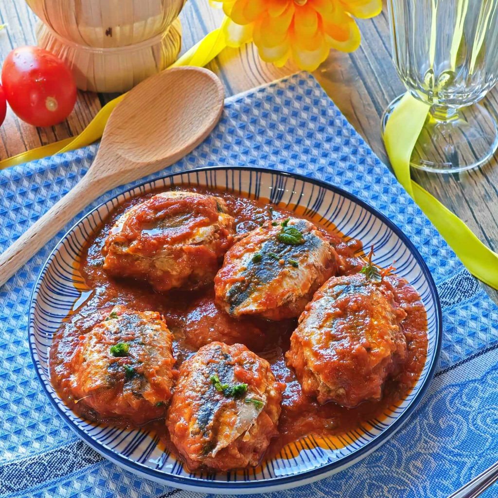 Sardinhas Recheadas ao Molho