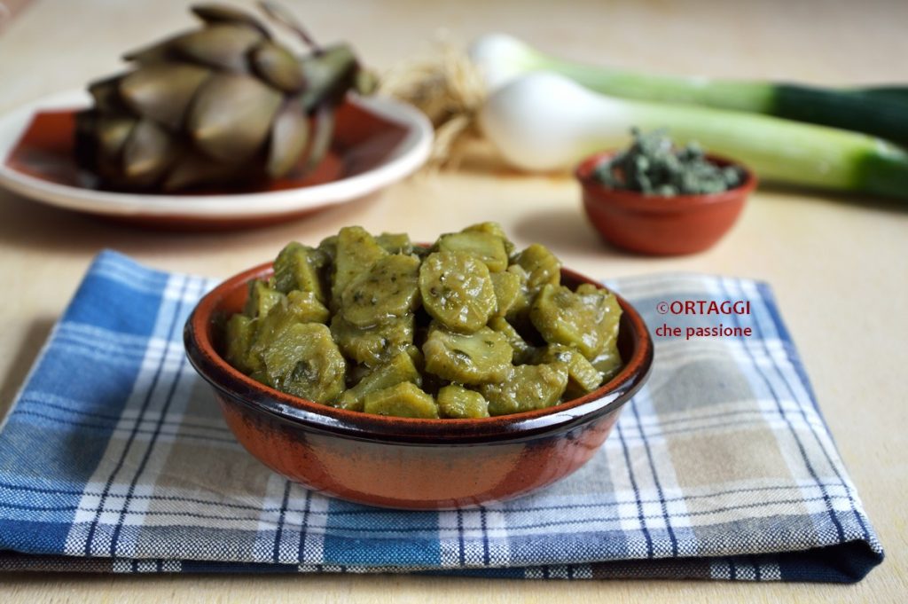 talos de alcachofra na frigideira - receita fácil e rápida