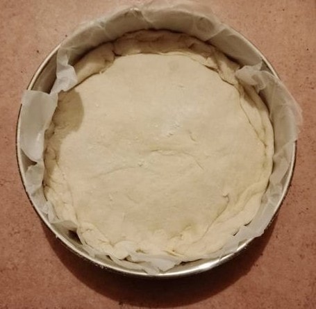 torta salgada de alho-poró
