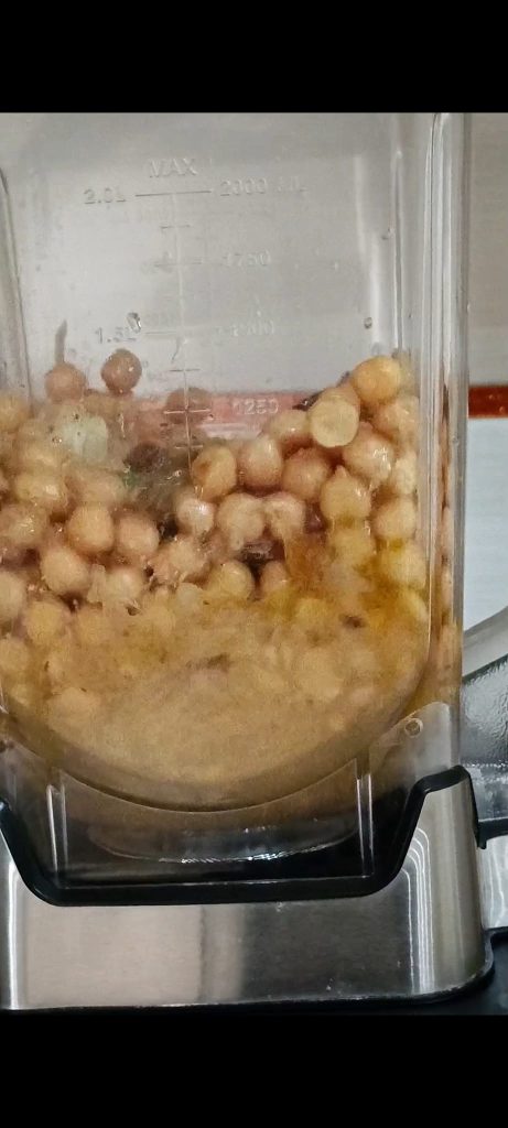 Liquidificador em ação