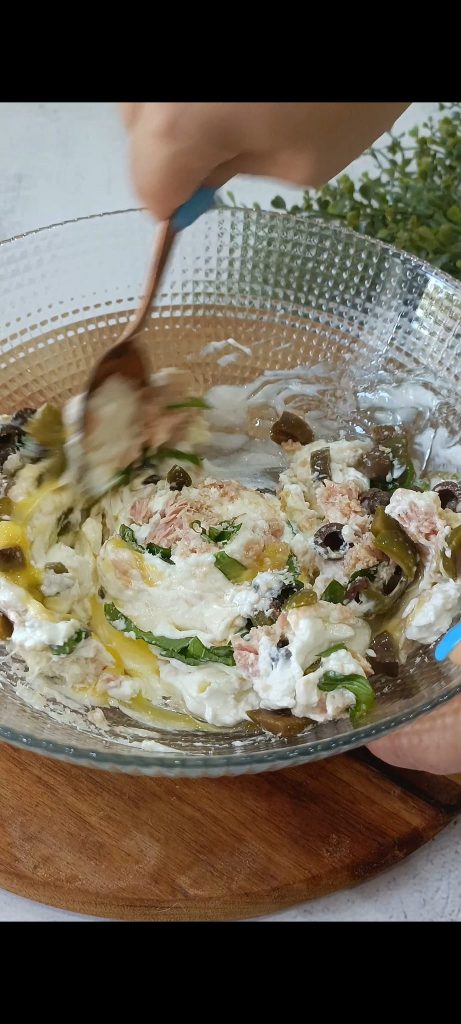Adicionamos os outros ingredientes