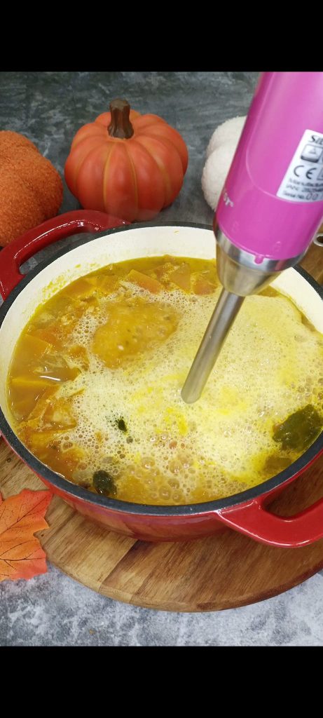 Batemos todos os ingredientes