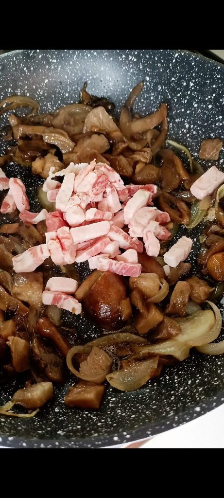 Adicionamos o guanciale