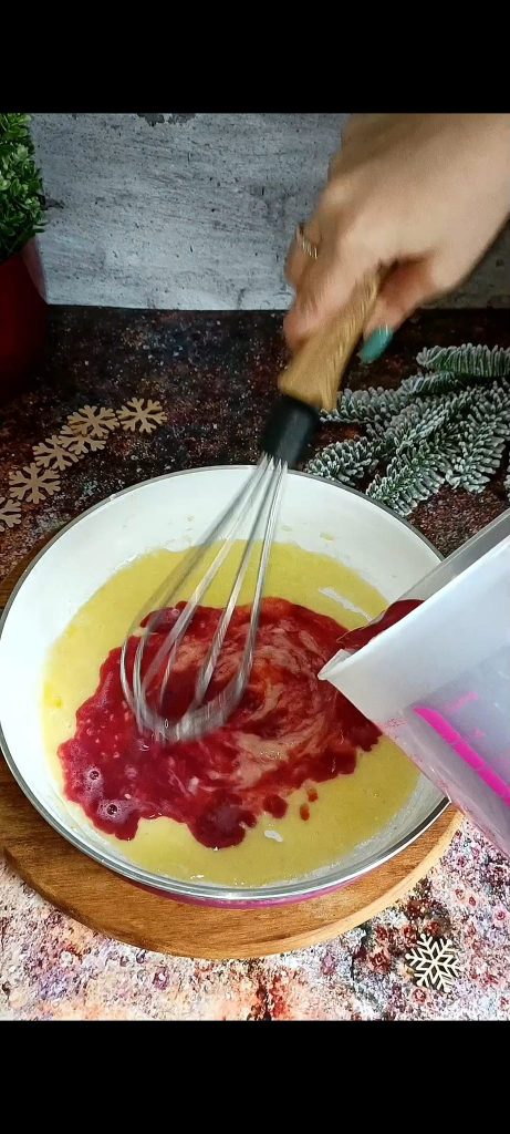 Preparamos o creme de romã