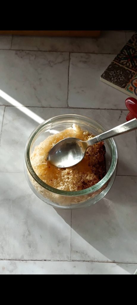 Molhamos com suco de laranja