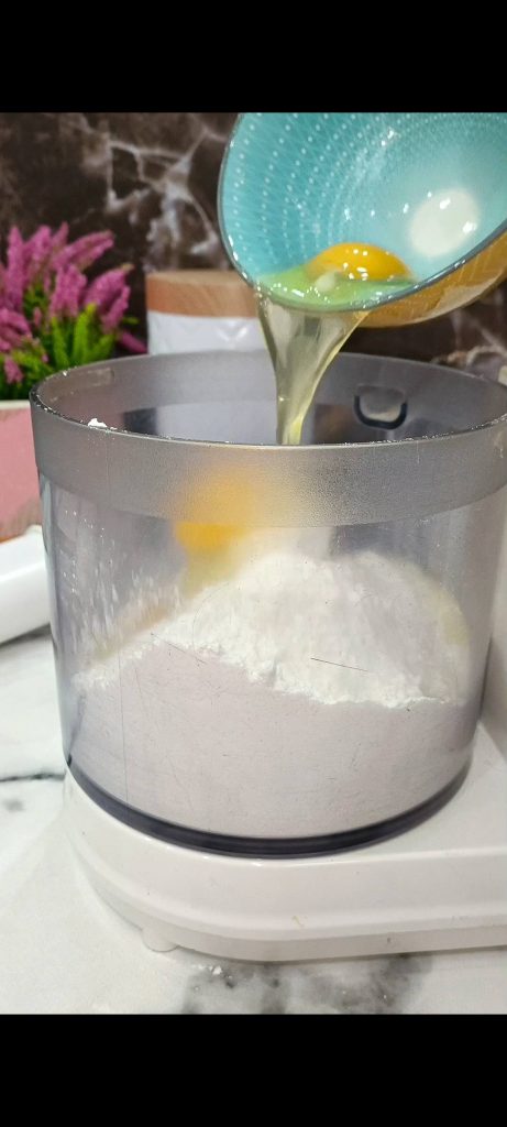 Ovos e farinha