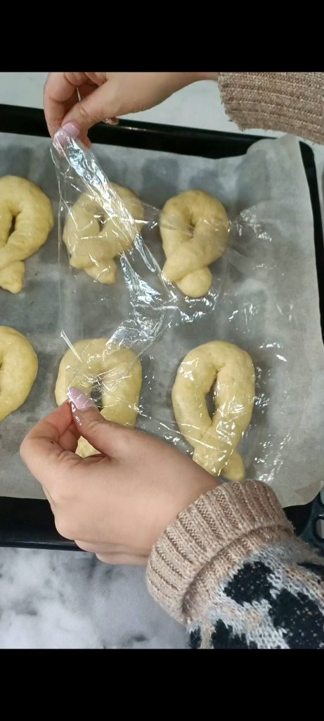 Deixamos fermentar pela segunda vez