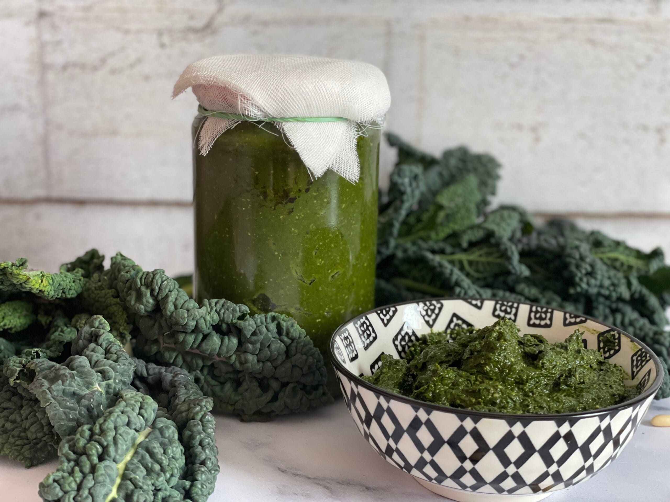 Pesto de couve negra