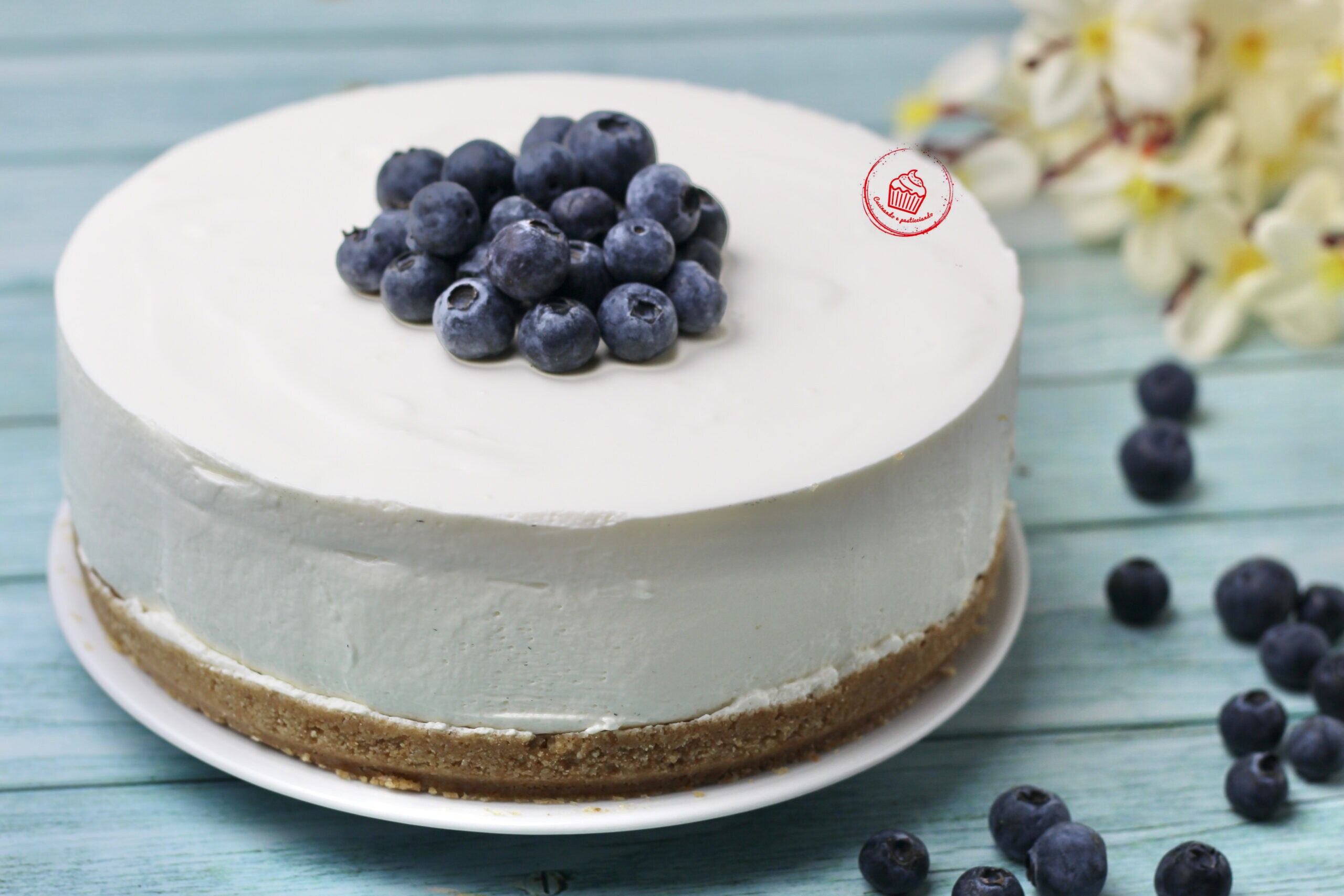 Cheesecake de mirtilos