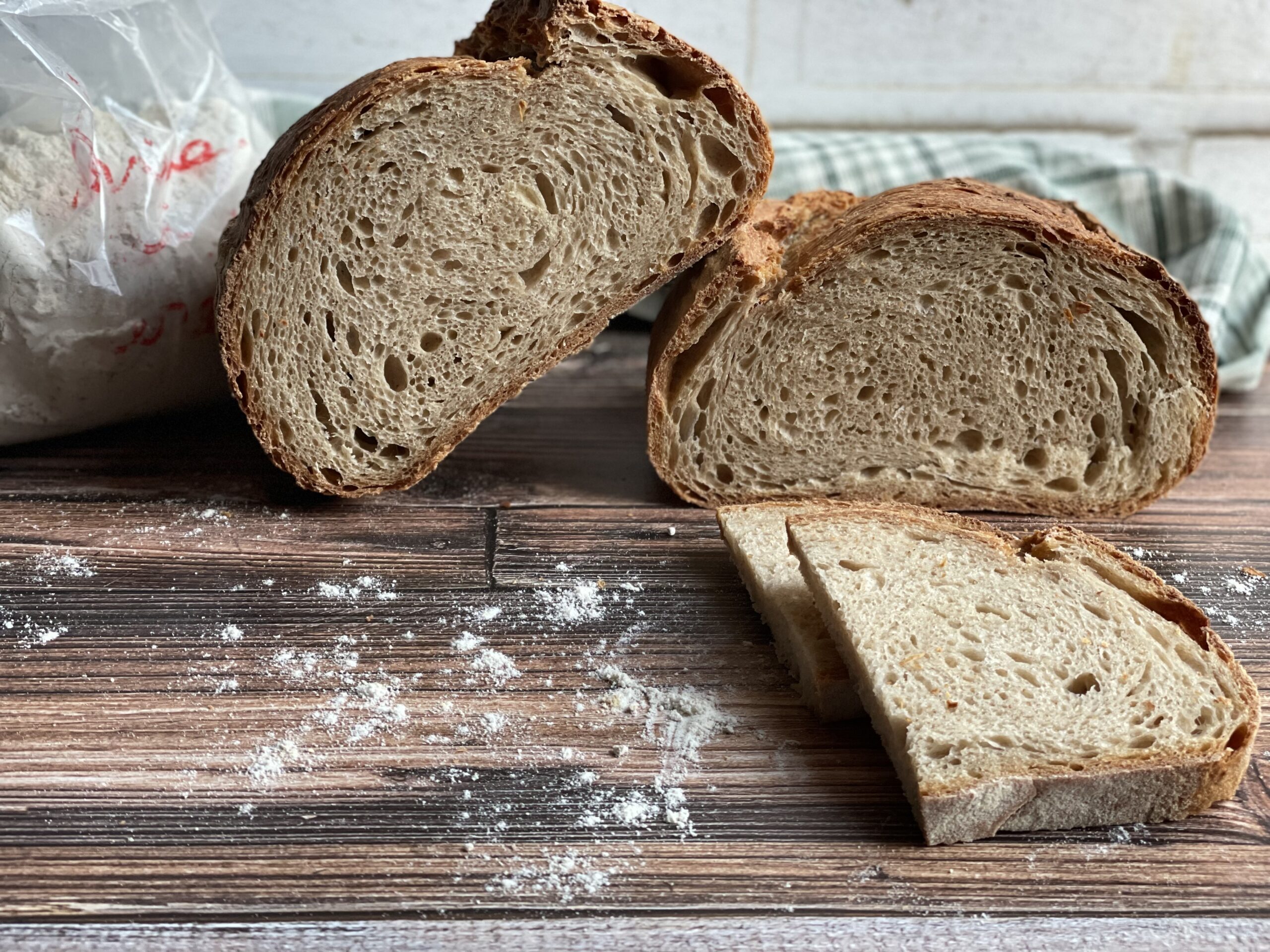 Pão de 5 cereais e sêmola