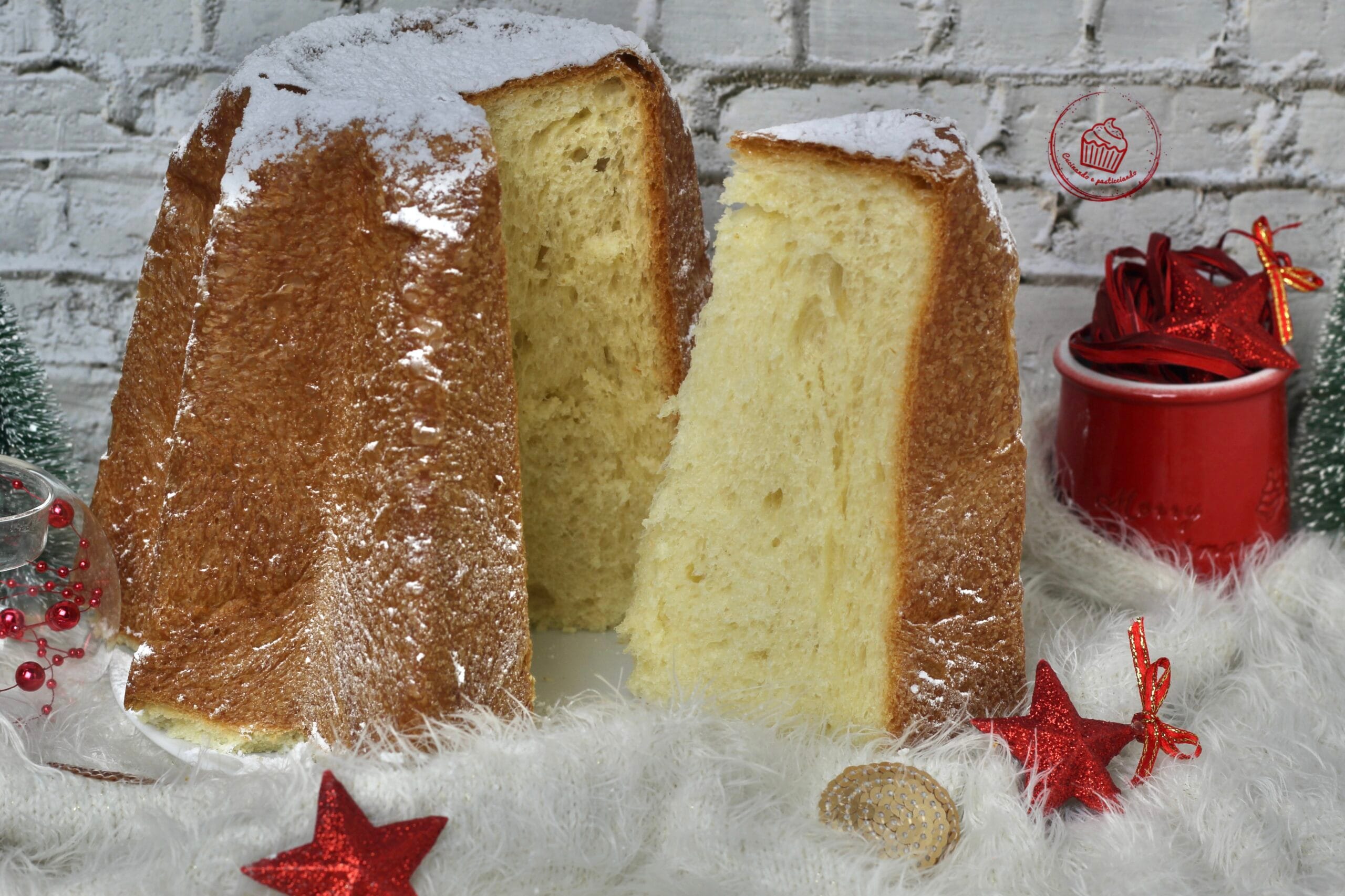 Pandoro fácil com massa única
