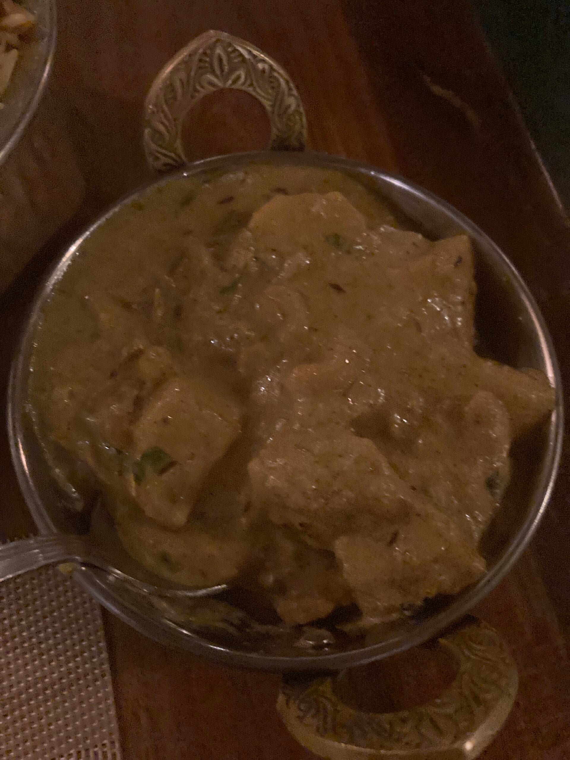 Kaju Aloo Masala (Índia)