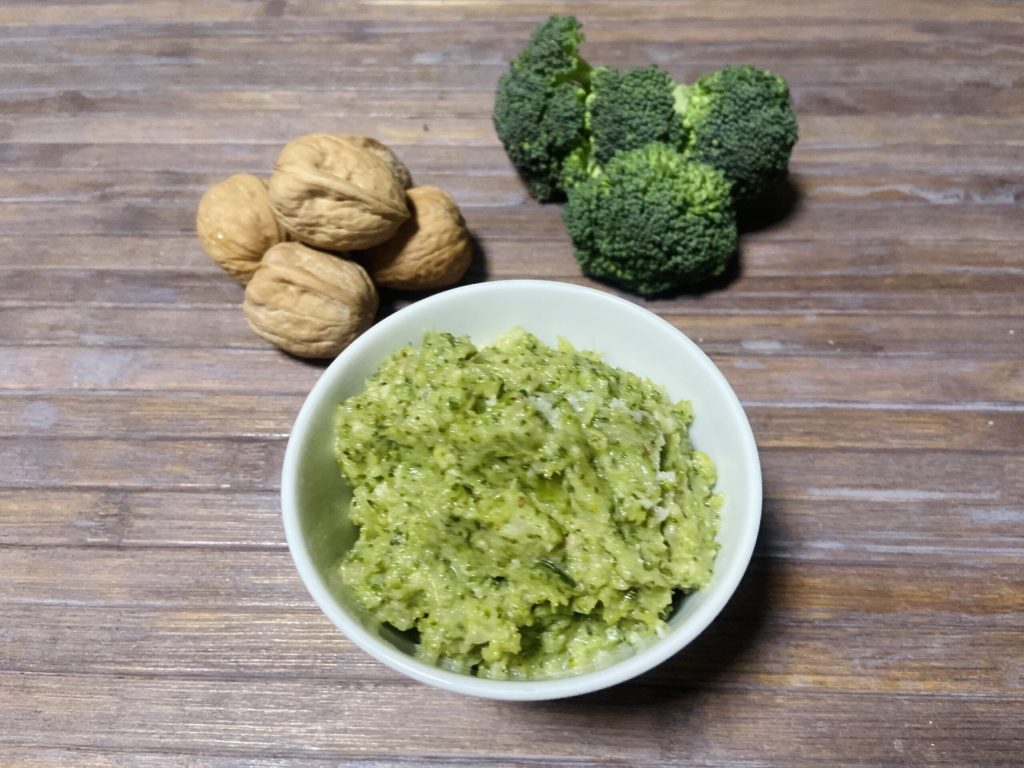 pesto de brócolis