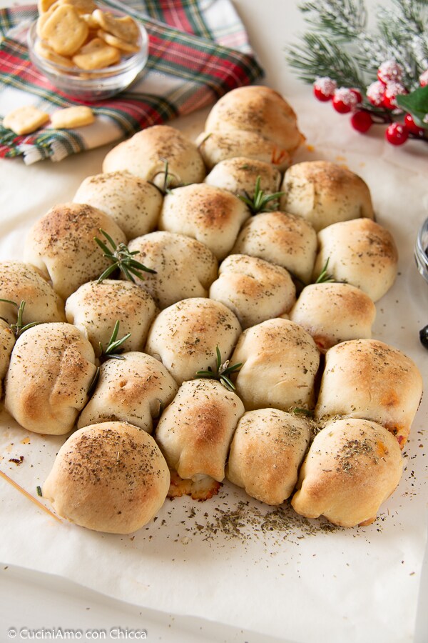 ÁRVORE PIZZA entrada de Natal