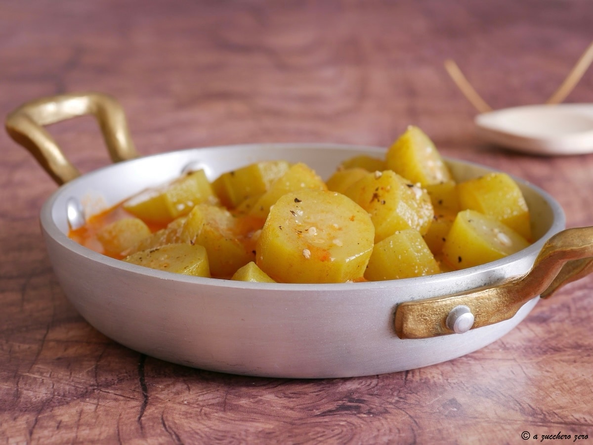 Abobrinha longa à minestrina