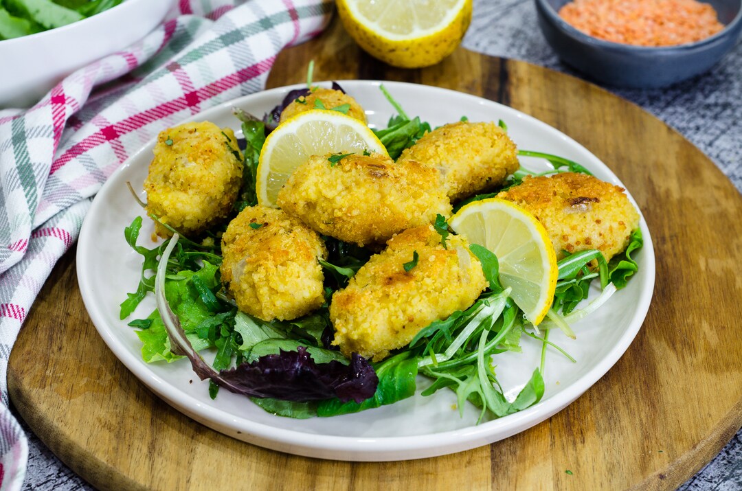 Almôndegas de lentilhas vermelhas, receita vegana sem ovos