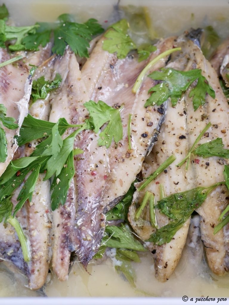 Anchovas no forno com vinagre tão boas quanto marinadas