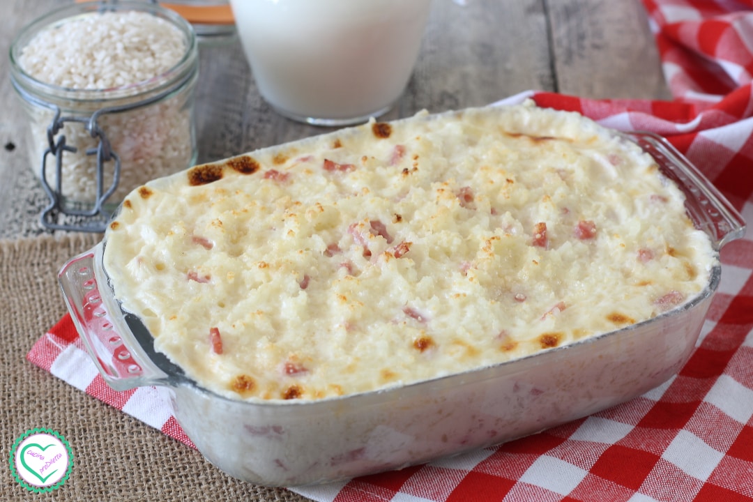 Arroz de leite assado