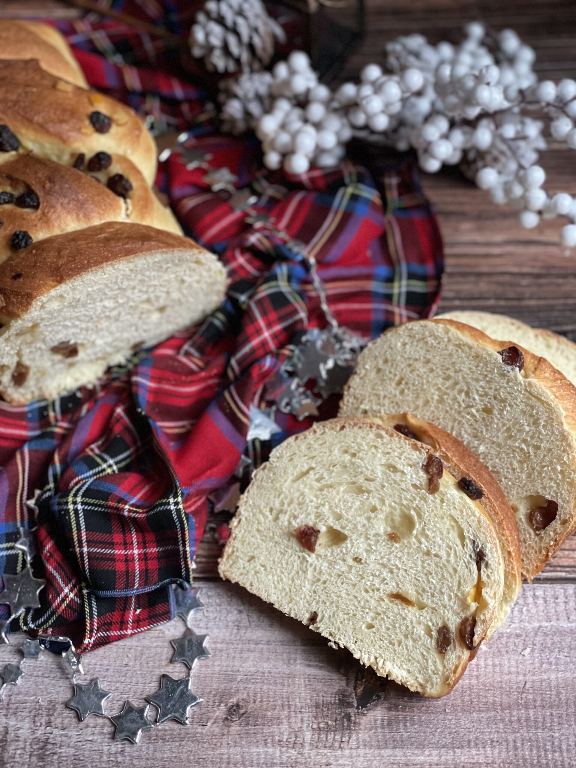 Babka panettone com fermento natural