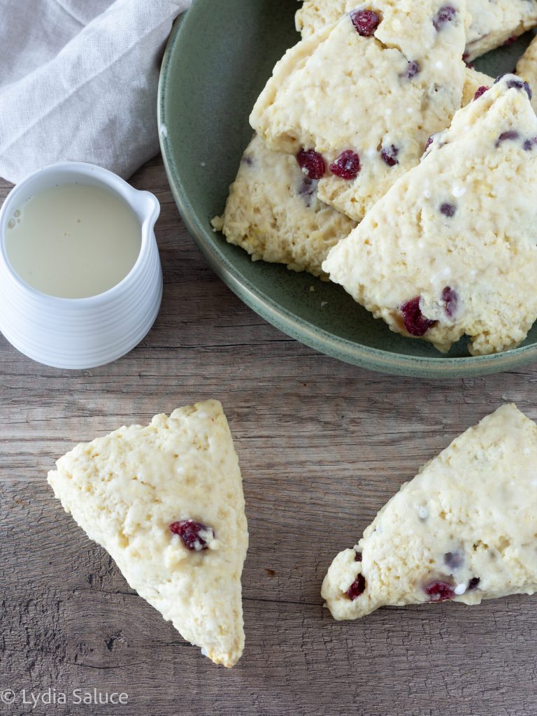 scones de mirtilo