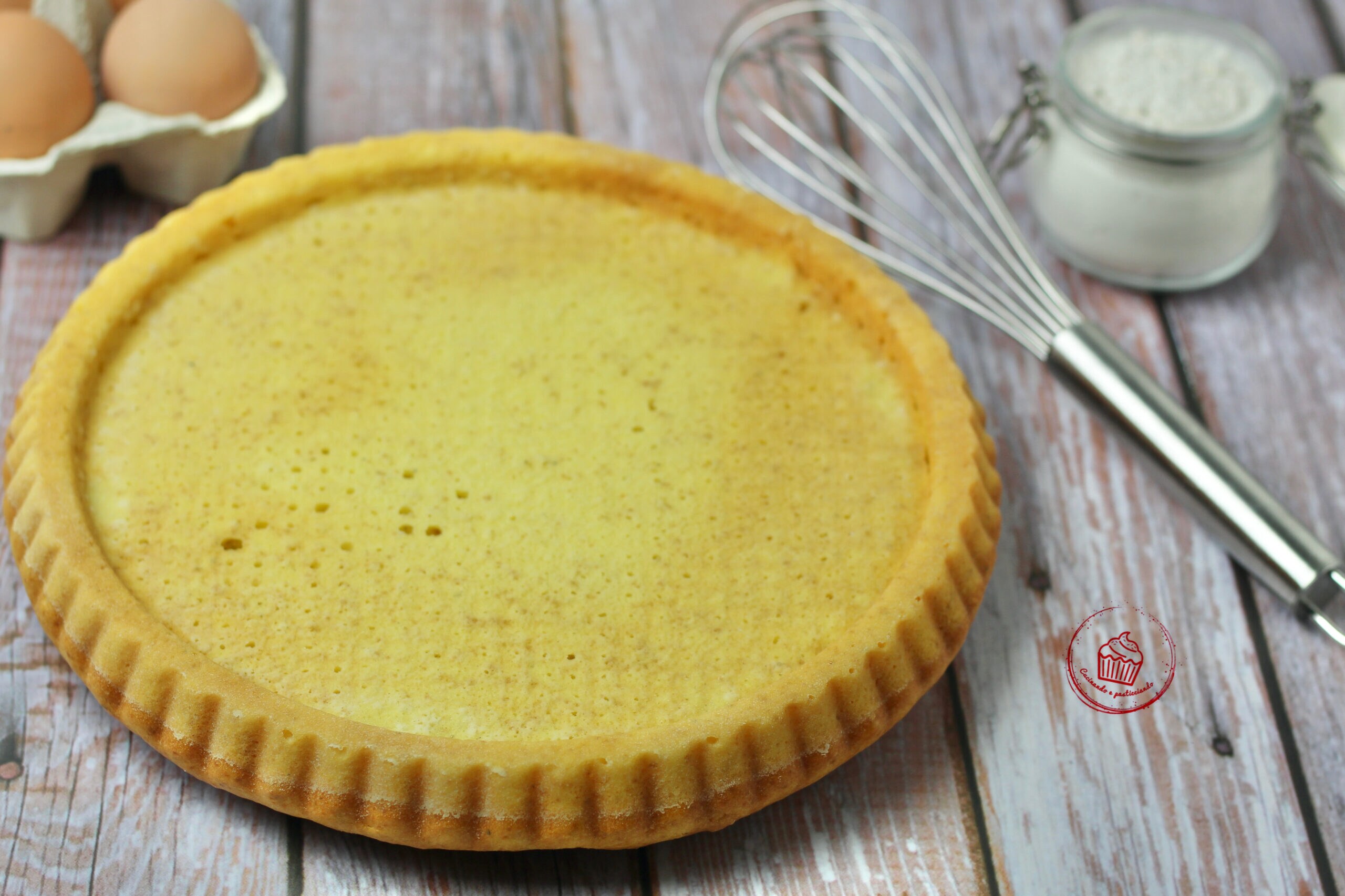 Base para torta salgada macia