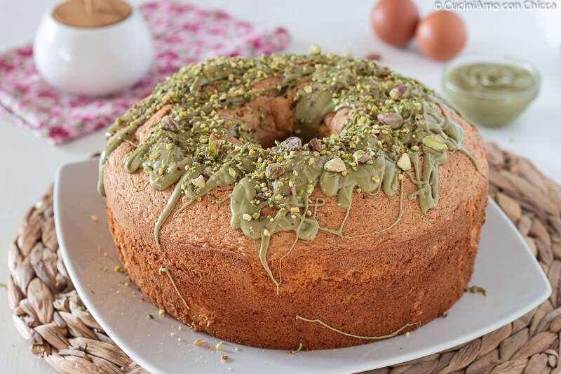 BOLO DE PISTACHE como uma nuvem