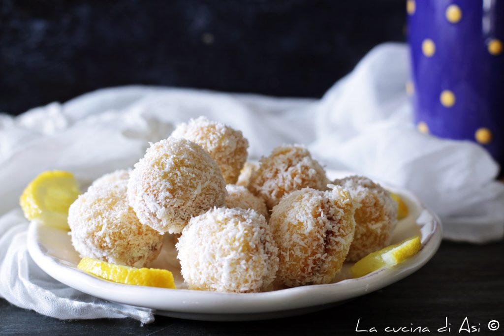 Bacetti cocco e limone