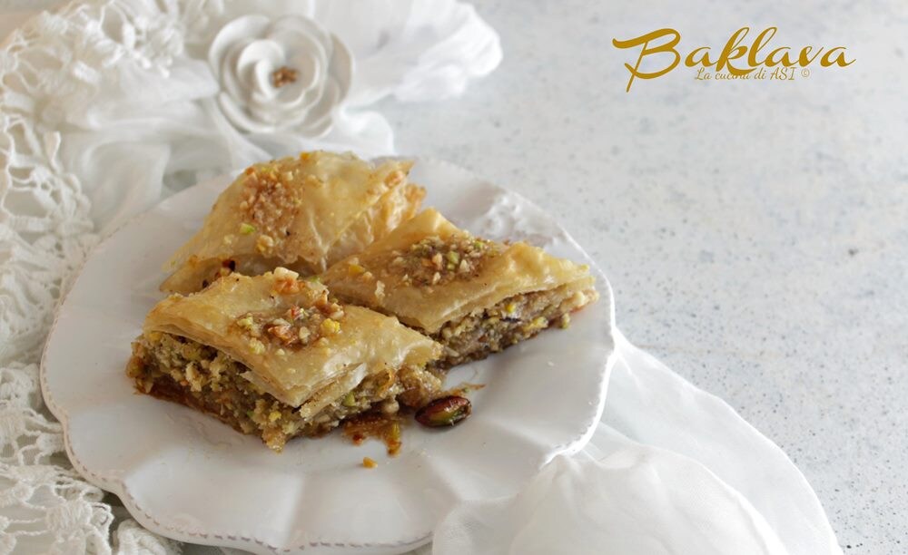 Baklava doce grego