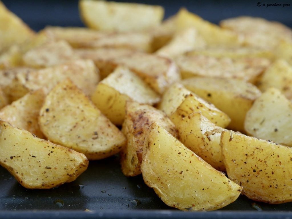 Batatas assadas com casca