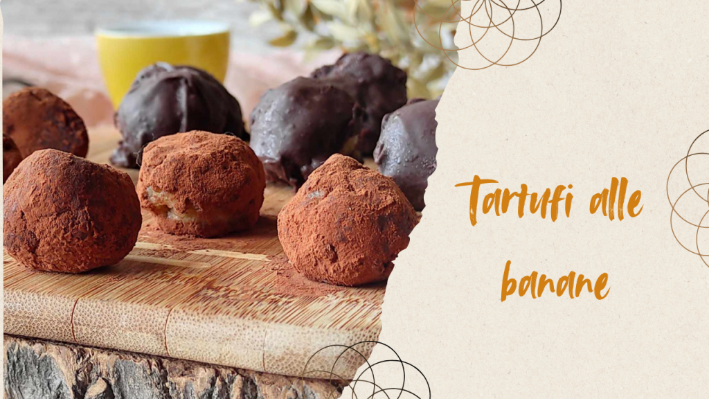 Trufas de banana