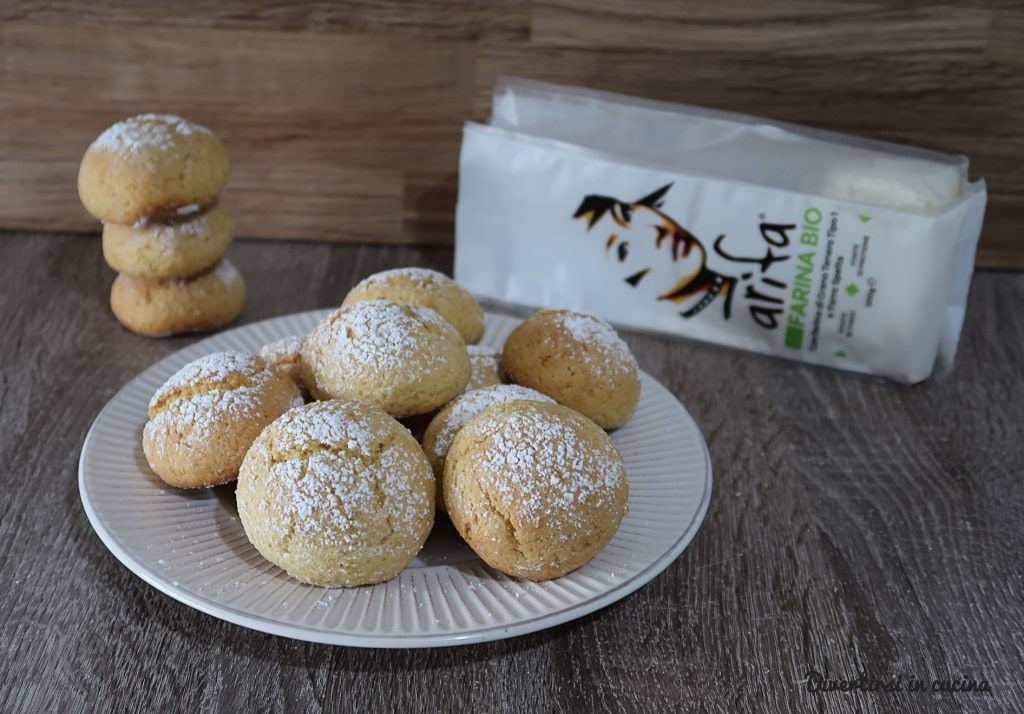 Biscoitos de iogurte e farinha de espelta