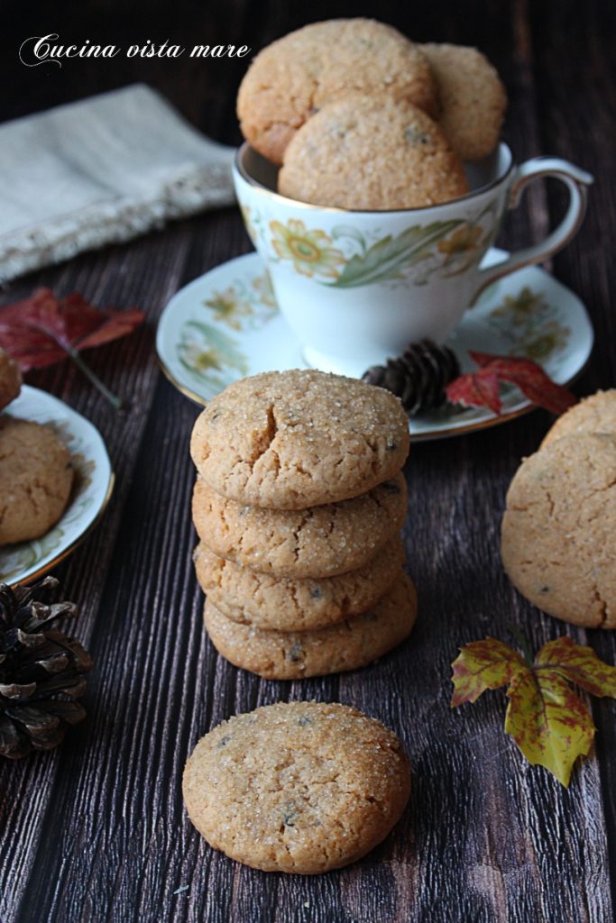 Biscoitos com farinha de lentilha Cozinha vista mar