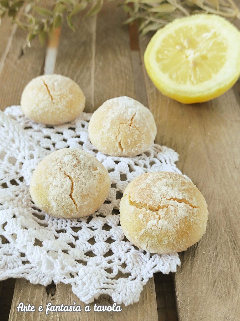 Biscoitos de limão para fazer com as crianças