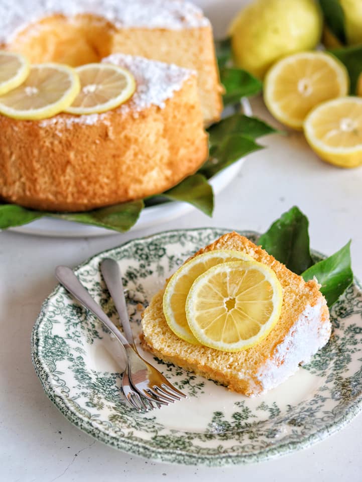 Bolo Chiffon de Limão