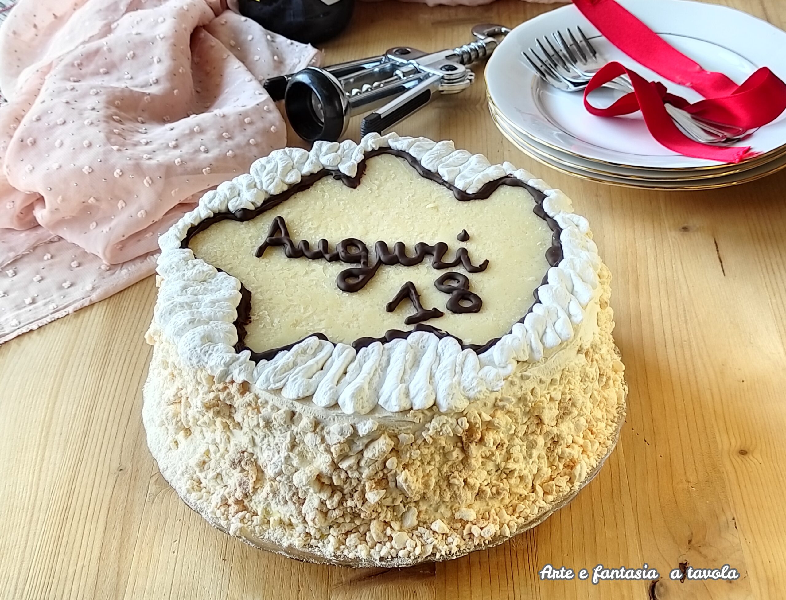 Bolo de Aniversário 18 Anos