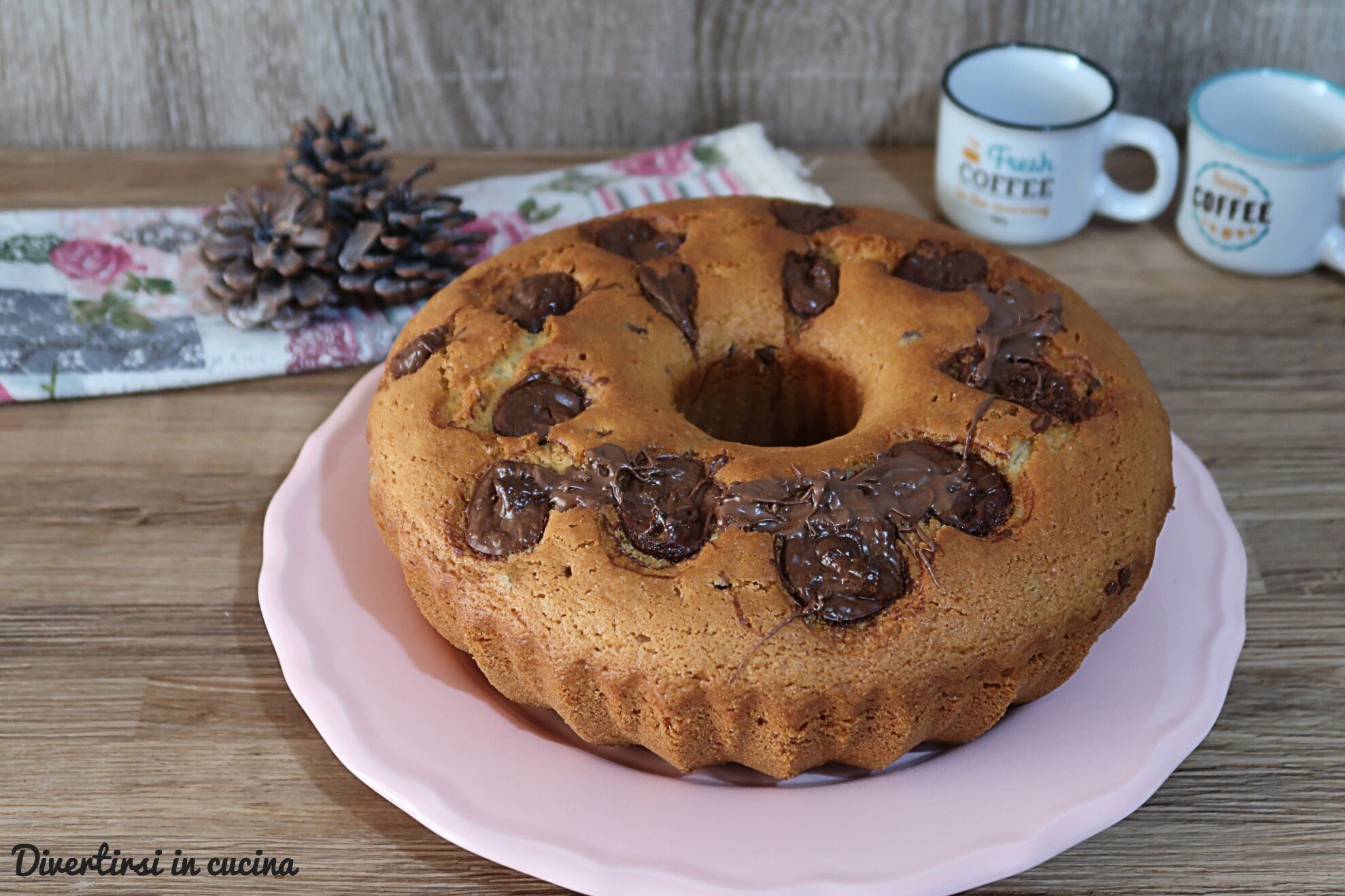 Bolo de iogurte e Nutella facílimo