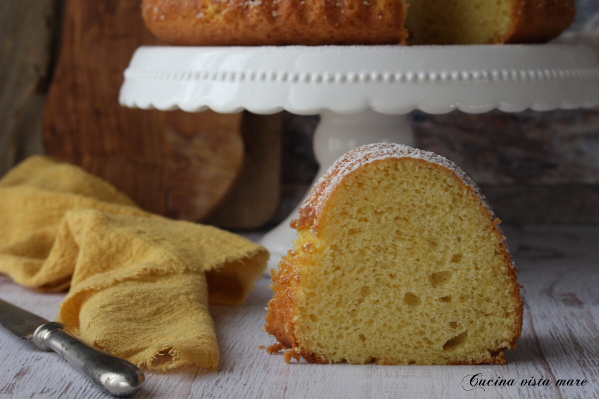 Bolo de laranja fofo