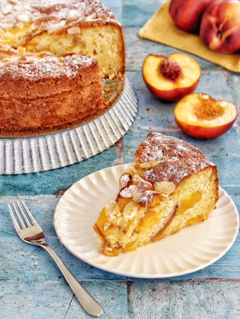 Bolo de pêssego