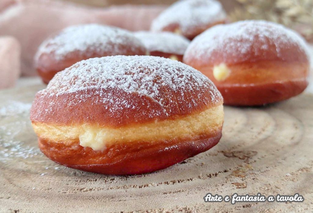 Bomboloni com Creme de Confeiteiro: Uma Delícia Imperdível
