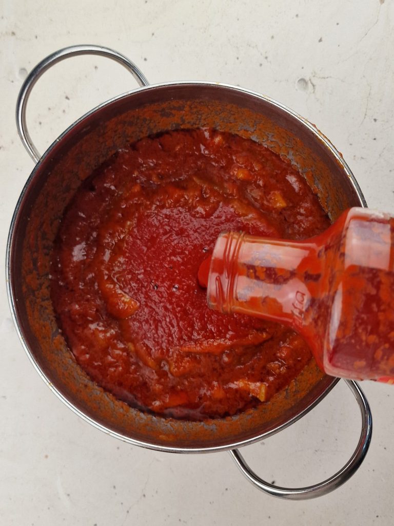 Bucatini all'amatriciana errada