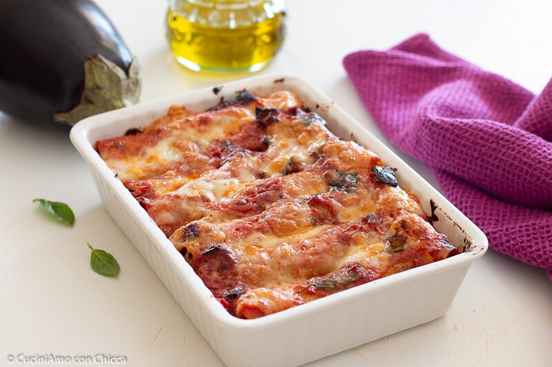 CANNELLONI À PARMIGIANA