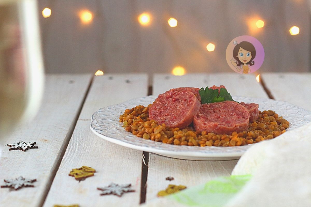 COTECHINO COM LENTILHAS TAMBÉM NO BIMBY