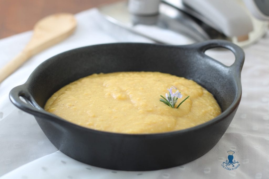 Creme de lentilhas na panela de pressão