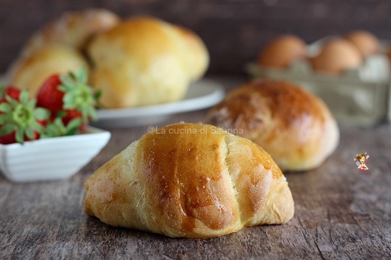 Croissants de iogurte
