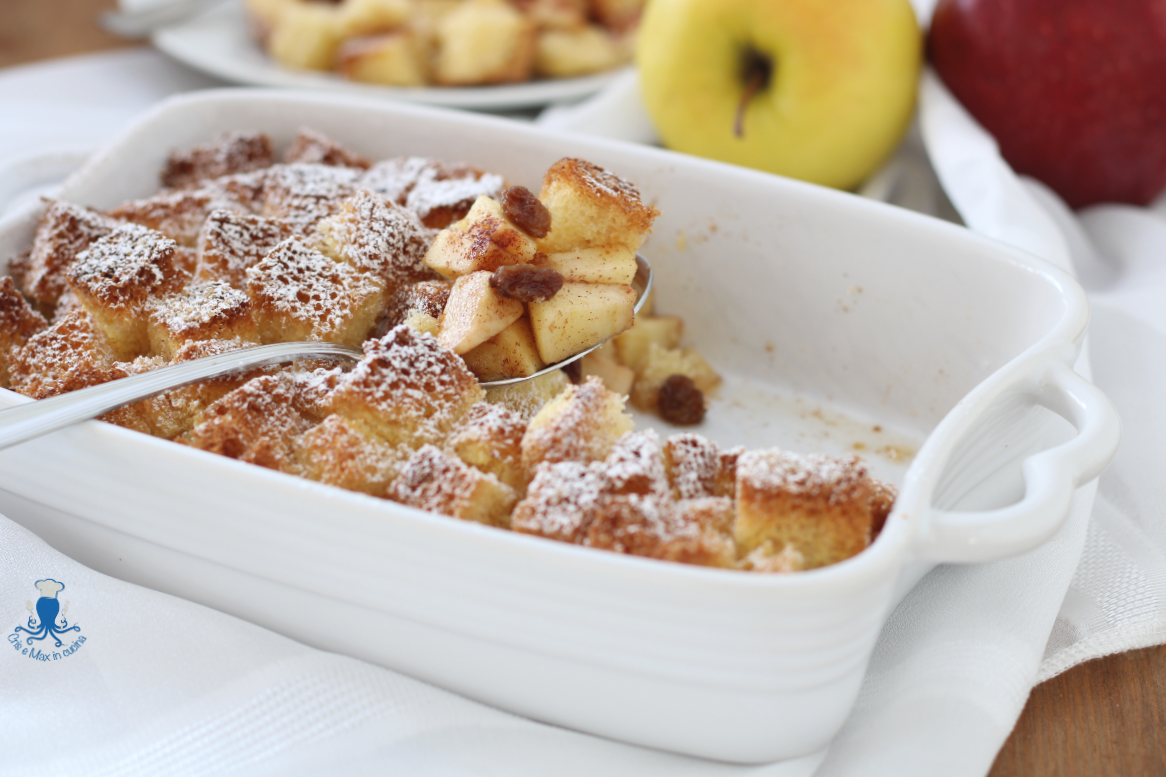 Crumble de maçã e pandoro, receita de fácil preparo passo a passo