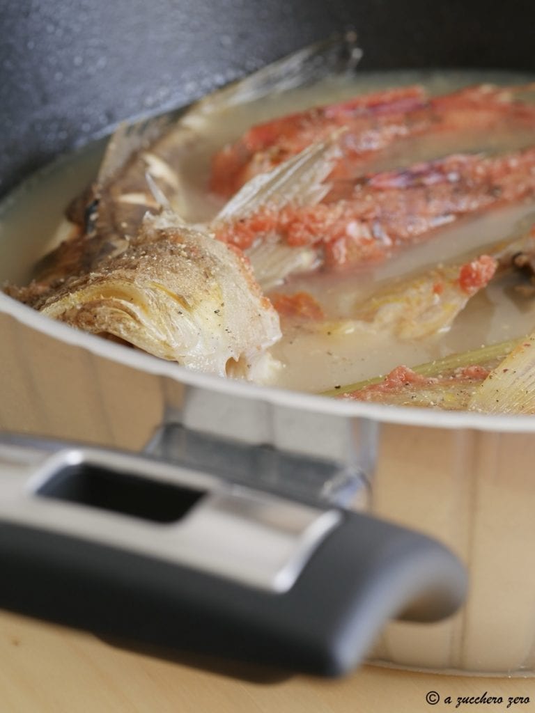 Caldo de peixe pobre