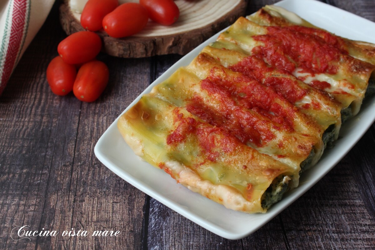 Cannelloni ao pecorino